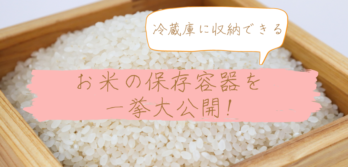 お米の保存容器は100均で買える 冷蔵庫で使えるおすすめの米びつまとめ
