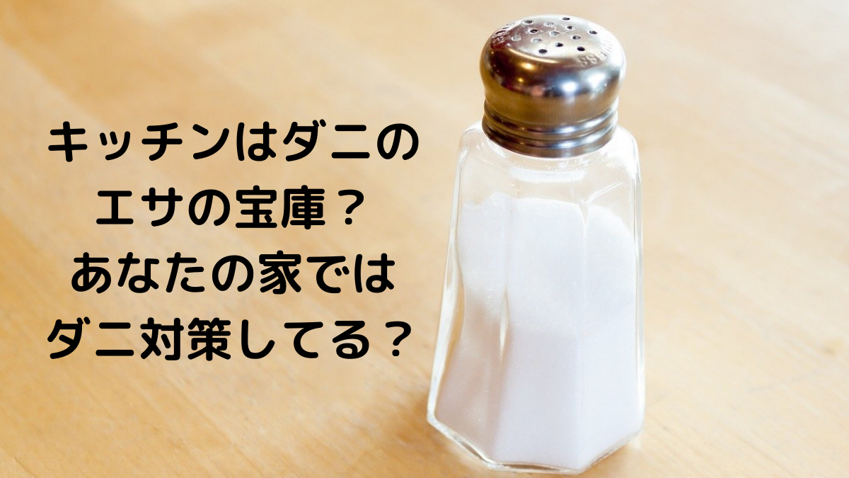 塩にダニはわく ダニがわきやすい調味料や原因 対策グッズも紹介