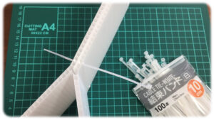 プラダンをくっつけるには結束バンド!　結束バンドの使い方