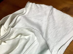 ウタマロ石鹸で白いtシャツの黄ばみを解決 やってみた